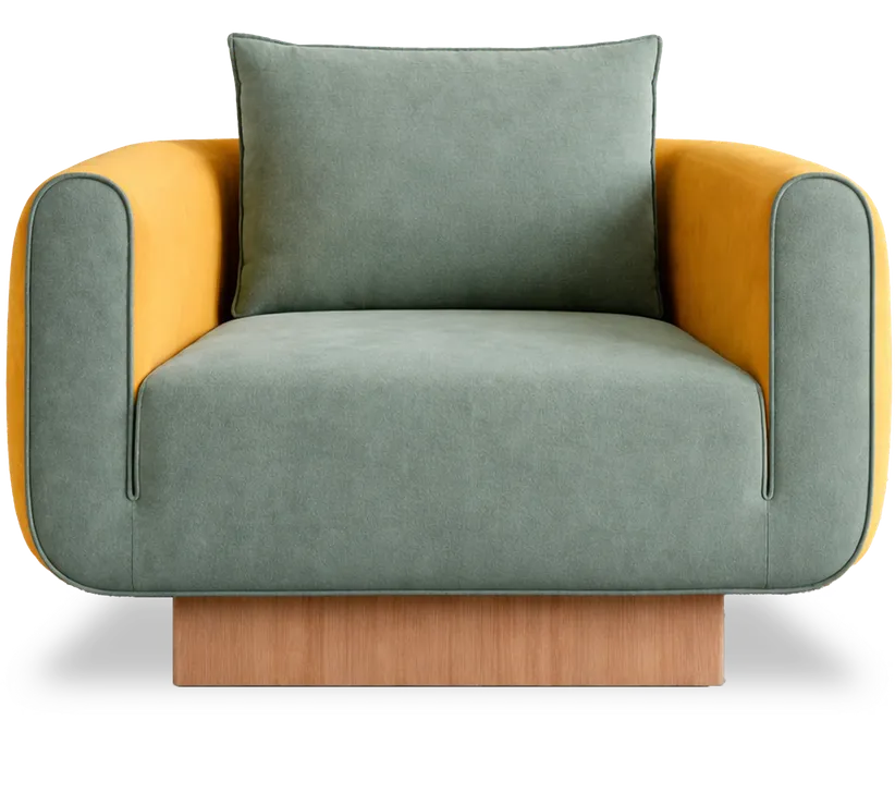 Lounge chair Frizz, view 1