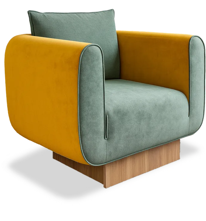 Lounge chair Frizz, view 2