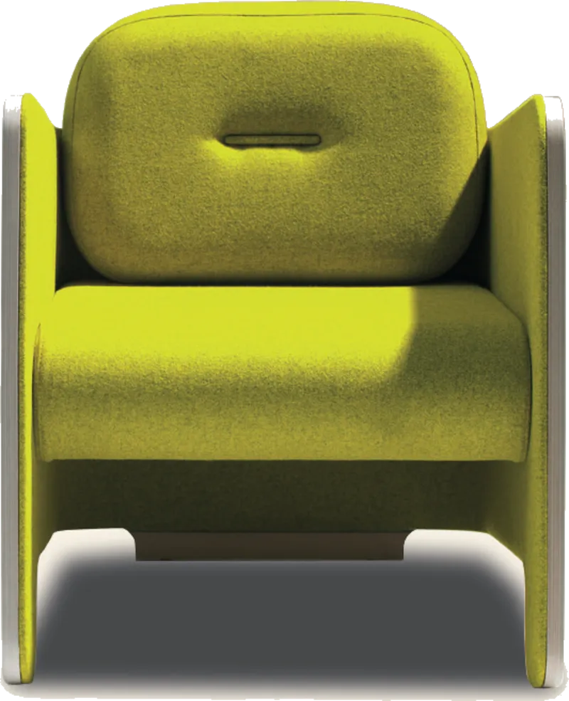 Armchair variation Frizz, view 1